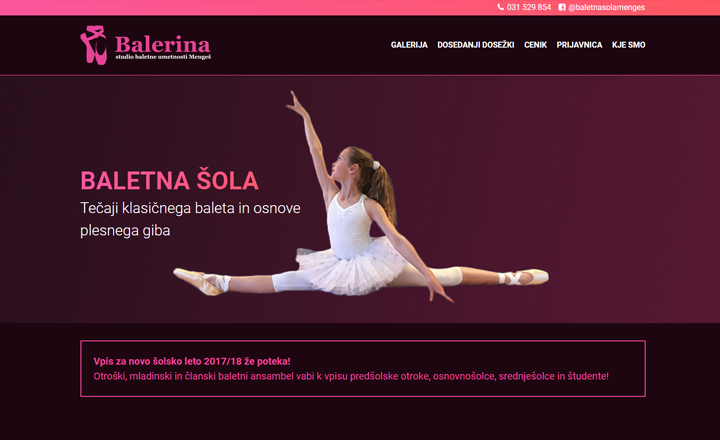 Baletna šola Balerina
