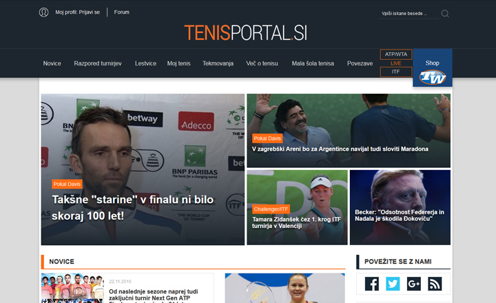 Tenis portal