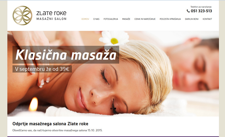 Masažni salon Zlate roke